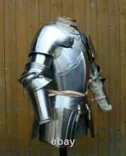 Medieval Knight Wearable Half Body Armor cosplay Larp costume Suit Halloween