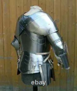 Medieval Knight Wearable Half Body Armor cosplay Larp costume Suit Halloween