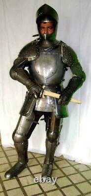 Medieval Knight Wearable Suit Armor Combat Crusader Full Body Armor Handicraft3
