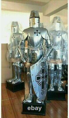 Medieval Knight Wearable Suit Full Body Armour Costume Of Armor Crusader Combat