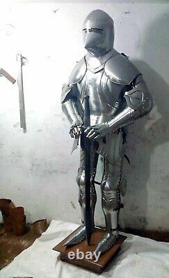 Medieval Knight Wearable Suit Of Armor Crusader Combat Full Body Armor