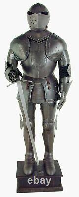 Medieval Knight Wearable Suit Of Armor Crusader Combat Full Body Armor LO23