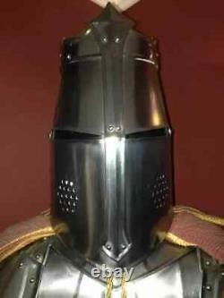 Medieval Knight Wearable Suit Of Armor Crusader Combat Full Body Armor Templar