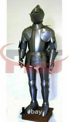 Medieval Knight Wearable Suit Of Armor Crusader Combat Full Body Armou Christmas