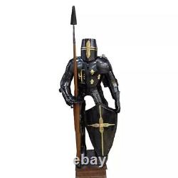 Medieval Knight Wearable Suit Of Armor Crusader Combat Full Body Armour