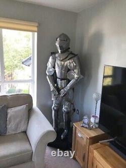 Medieval Knight Wearable Suit Of Armor Crusader Combat Full Body Armour