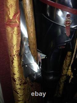 Medieval Knight Wearable Suit Of Armor Crusader Combat Full Body Armour AR45