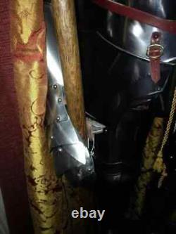 Medieval Knight Wearable Suit Of Armor Crusader Combat Full Body Armour Gift