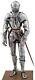 Medieval Knight Wearable Suit Of Armor Crusader Combat Full Body Armour ICA4
