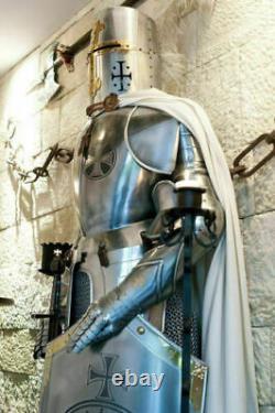 Medieval Knight Wearable Suit Of Armor Crusader Combat Full Body Armour Style