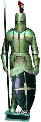 Medieval Knight Wearable Suit Of Armor Crusader Combat Full Body armor Gift