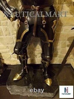 Medieval Knight Wearable Suit Of Armor Crusader Full Body Armour Halloween Gift