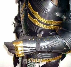 Medieval Knight Wearable Suit Of Armor Crusader Gothic Full Body Armor AR03