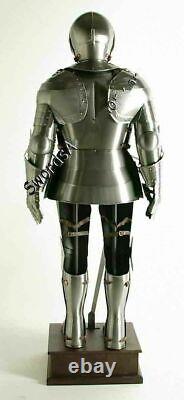 Medieval Knight Wearable Suit Of Armor Crusader Gothic Full Body Armor Christmas