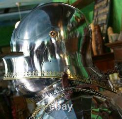 Medieval Knight Wearable Suit Of Armor Crusader Gothic Full Body Armour AG02