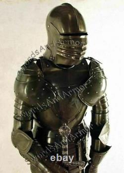 Medieval Knight Wearable Suit Of Armor Crusader Gothic Full Body Armour Suit
