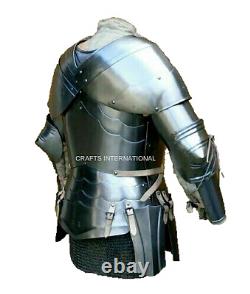 Medieval Knight Wearable Suit Of Armor Half Body Armor cosplay costume Larp SCA