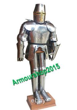 Medieval Knight Wearable Suit of Armor Full Body Armor Costume