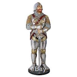 Medieval Knight of the Round Table Italian Style Suite of Armor 71 Statue