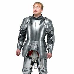 Medieval Knight's Armor Set SCA LARP steel armor Suit Replica