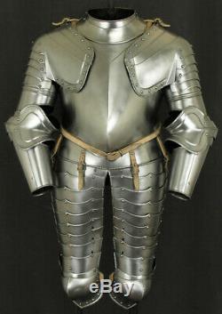 Medieval Knight's Armor Suit Battle Warrior LARP Half armor Suit Replica