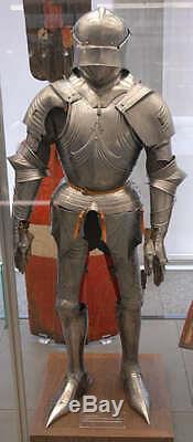 Medieval Knight's German Armor Suit 14th Century Gothic Warrior Armor Suit