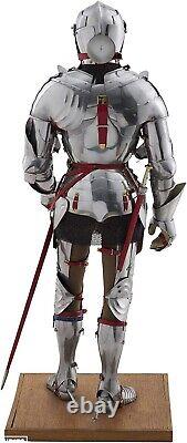 Medieval Knight's Suit of Armor SCA LARP Halloween Reenactment Full Body