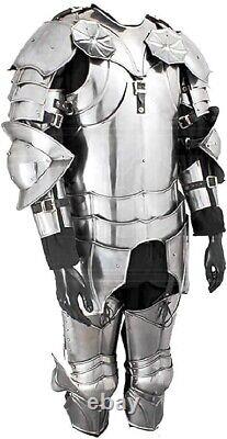 Medieval LARP Suit Of Armor- Gothic wearable Suit Of Armor Knight Cosplay Armour