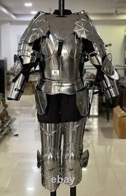 Medieval LARP Suit Of Armor- Gothic wearable Suit Of Armor Knight Cosplay Armour