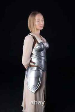Medieval Lady Armor Female knight Warrior Suit Battle Half Body Costume for Her