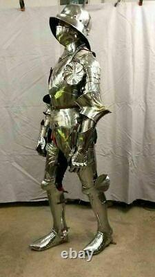 Medieval Larp Gothic Full Body Suit Of Armor Battle Knight Reenactment Armour