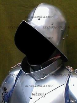 Medieval Larp Gothic Half Body Armor Suit Knight Half Armor Suit D