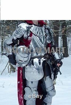 Medieval Larp Knight Wearable Full Suit Of Armor Halloween Costume