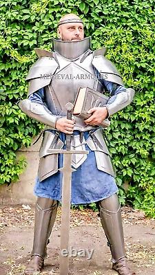 Medieval Paladin Armor Suit for SCA LARP Reenactment Realistic Cosplay Knight