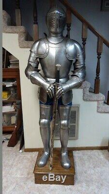 Medieval Plate Armor Suit Knight Full Body Armor Suit Battle Ready Suit