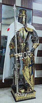 Medieval Stainless Steel Rust Free full body Knight Armor Suit