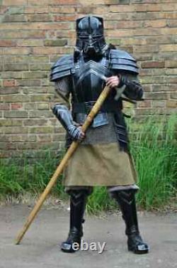 Medieval Steel Larp Warrior Kingsguard Half Body Armor Suit Knight Full Suit