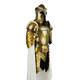Medieval Steel Larp Warrior Kingsguard Half Body Armor Suit Knight Full Suit SCA