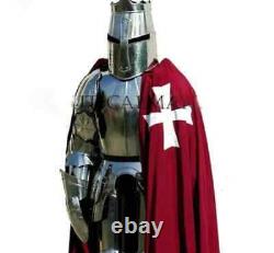 Medieval Suit Of Armor Crusader Gothic Full Body Armour Halloween Costume Knight