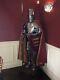 Medieval Suit Of Armor Knight Larp Templar Costume Crusader Full Body Armour War