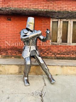 Medieval Templar Armor Suit Battle Warrior Full Body Knight Armor Suit Fully