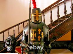 Medieval Templar Knight Armor Suit Full Body Knight Templar Combat Suits