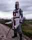 Medieval Templar Knight Full Body Set Armour Cosplay Halloween Sword Suit Armor