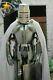 Medieval Templar Knight Suit Of Armor Combat Full Body Armour Shield Sword Stand