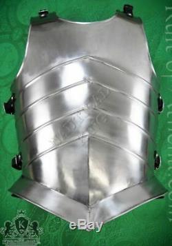 Medieval Templar Suit Of Knight Armor Solid Steel Chest Plate Jacket Reenactment