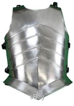 Medieval Templar Suit Of Knight Armor Solid Steel Chest Plate Role-play Sca Gift