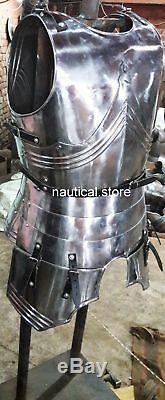 Medieval Templar Suit of Gothic Knight Chest Jacket Reenactment Medieval Jacket