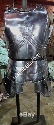 Medieval Templar Suit of Gothic Knight Chest Jacket Reenactment Medieval Jacket