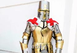 Medieval Templar Wearable Knight Suit Of Armor Combat Full Body Larp Mens Armour