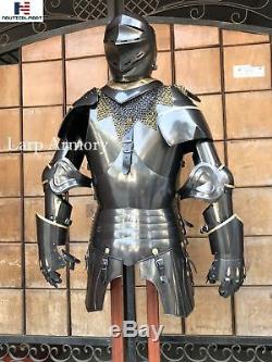 Medieval Times Knight Suit of Armour Costume Wearable Halloween Costume